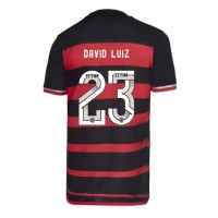 Moški Nogometni dresi Flamengo David Luiz #23 Domači 2024-25 Kratek Rokav